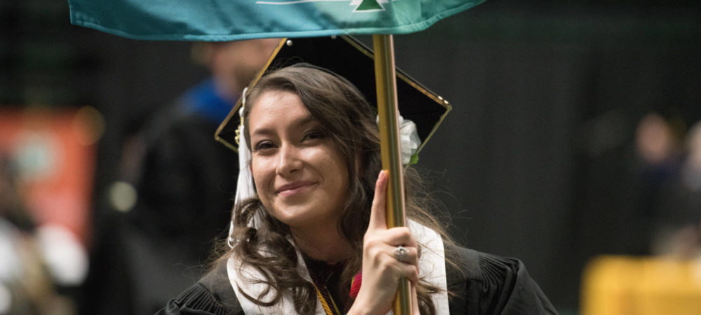 Graduates of the Colorado State University College of Liberal Arts are celebrated December 15, 2018.